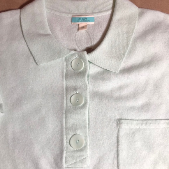 J Crew Collared Oversize Cashmere Sweater - Picture 3 of 8